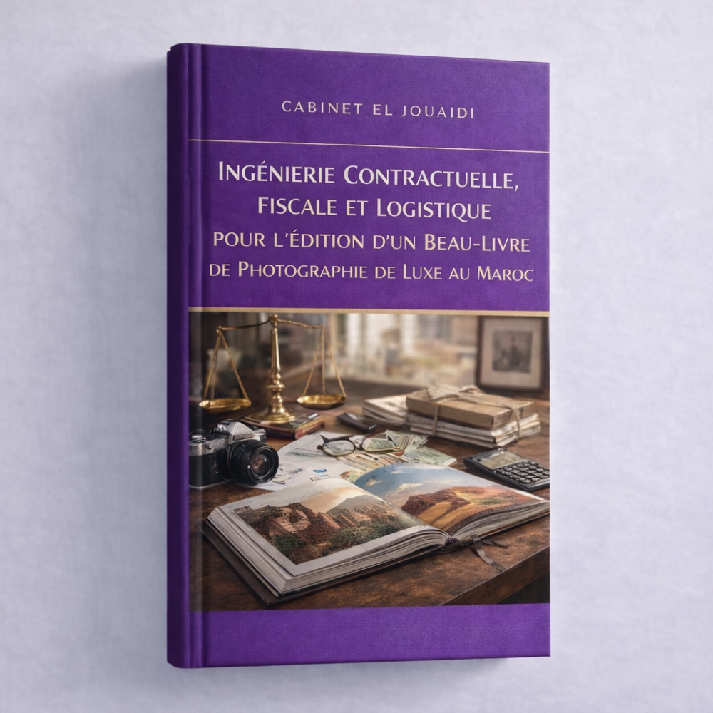 Ingénierie Contractuelle, Fiscale et Logistique pour l'Édition d'un Beau-Livre de Photographie de Luxe au Maroc