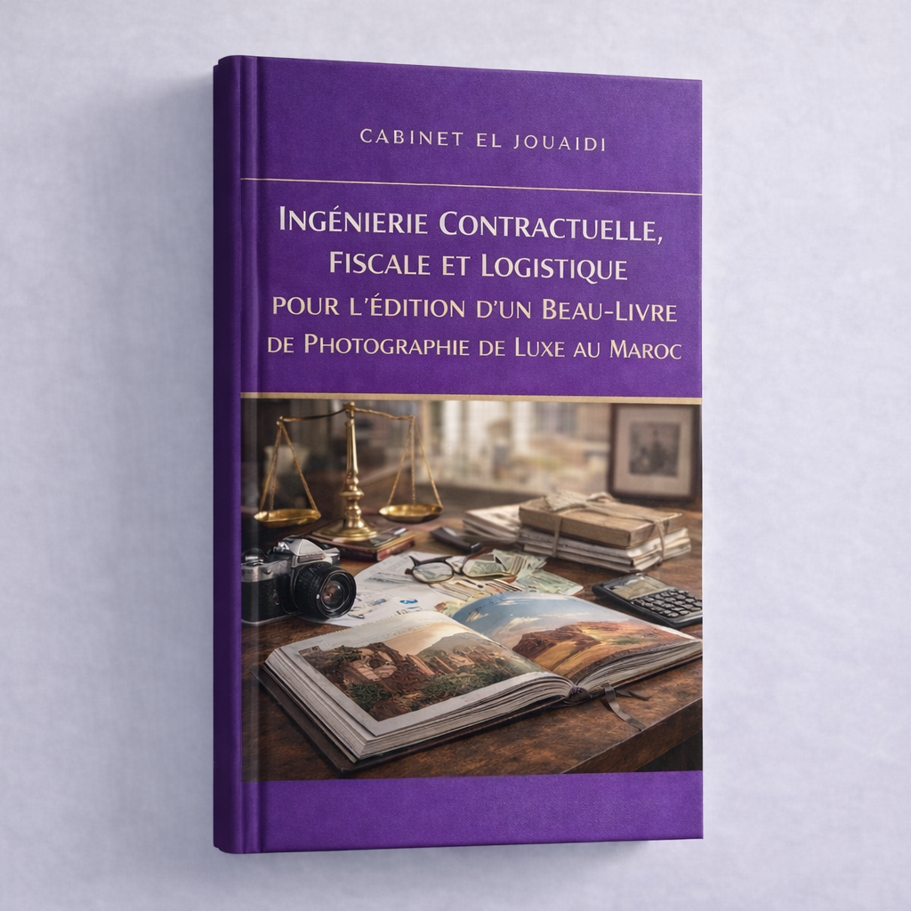 Ingénierie Contractuelle, Fiscale et Logistique pour l'Édition d'un Beau-Livre de Photographie de Luxe au Maroc